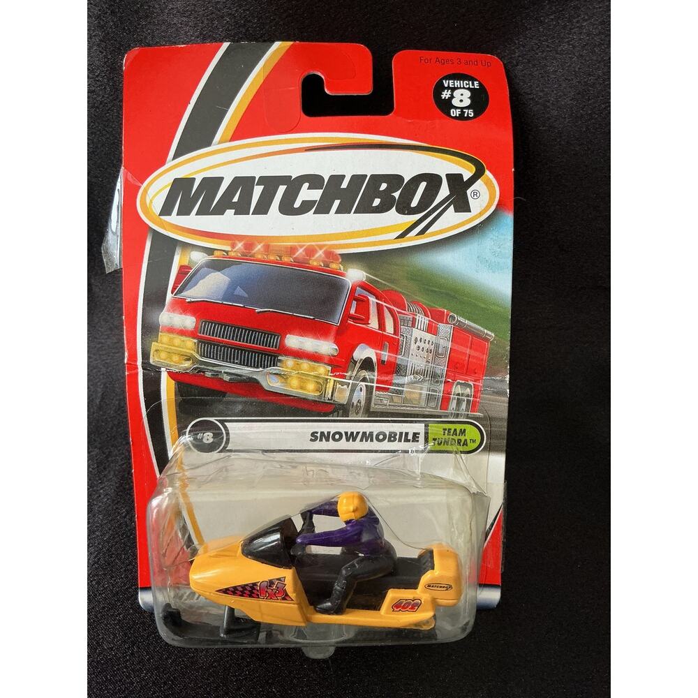 Matchbox Team Tundra Snowmobile #8